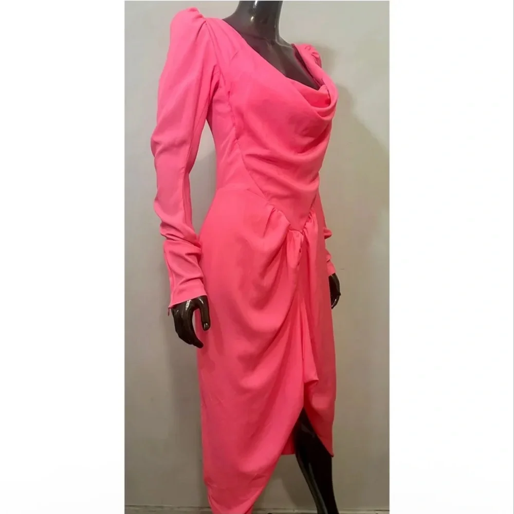 Vivienne Westwood NWT crepe draped gown - authenticated. - Picture 3 of 12